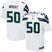 NFL K.J. Wright Seattle Seahawks Elite Road Nike Jersey - White