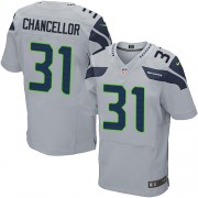 NFL Kam Chancellor Seattle Seahawks Elite Alternate Nike Jersey - Grey