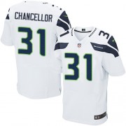 NFL Kam Chancellor Seattle Seahawks Elite Road Nike Jersey - White