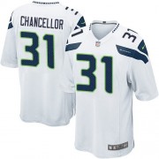 NFL Kam Chancellor Seattle Seahawks Game Road Nike Jersey - White