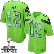 NFL 12th Fan Seattle Seahawks Youth Elite Alternate Super Bowl XLVIII Nike Jersey - Green