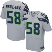 NFL Kevin Pierre-Louis Seattle Seahawks Elite Alternate Nike Jersey - Grey