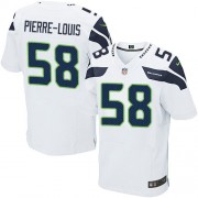 NFL Kevin Pierre-Louis Seattle Seahawks Elite Road Nike Jersey - White