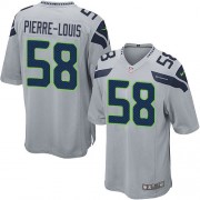 NFL Kevin Pierre-Louis Seattle Seahawks Game Alternate Nike Jersey - Grey