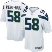 NFL Kevin Pierre-Louis Seattle Seahawks Game Road Nike Jersey - White