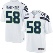 NFL Kevin Pierre-Louis Seattle Seahawks Limited Road Nike Jersey - White