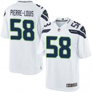 NFL Kevin Pierre-Louis Seattle Seahawks Youth Elite Road Nike Jersey - White