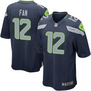 NFL 12th Fan Seattle Seahawks Youth Elite Team Color Home Nike Jersey - Navy Blue