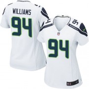 NFL Kevin Williams Seattle Seahawks Women's Elite Road Nike Jersey - White