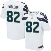 NFL Luke Willson Seattle Seahawks Elite Road Nike Jersey - White