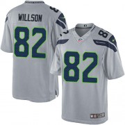 NFL Luke Willson Seattle Seahawks Limited Alternate Nike Jersey - Grey