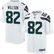 NFL Luke Willson Seattle Seahawks Limited Road Nike Jersey - White