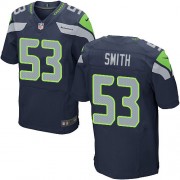 NFL Malcolm Smith Seattle Seahawks Elite Team Color Home Nike Jersey - Navy Blue