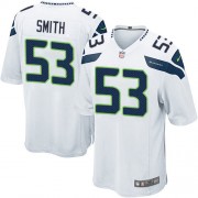 NFL Malcolm Smith Seattle Seahawks Game Road Nike Jersey - White