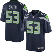 NFL Malcolm Smith Seattle Seahawks Limited Team Color Home Nike Jersey - Navy Blue