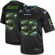 NFL Malcolm Smith Seattle Seahawks Limited Nike Jersey - New Lights Out Black