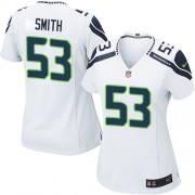 NFL Malcolm Smith Seattle Seahawks Women's Elite Road Nike Jersey - White