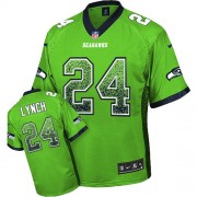 NFL Marshawn Lynch Seattle Seahawks Elite Drift Fashion Nike Jersey - Green