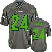 NFL Marshawn Lynch Seattle Seahawks Elite Vapor Nike Jersey - Grey