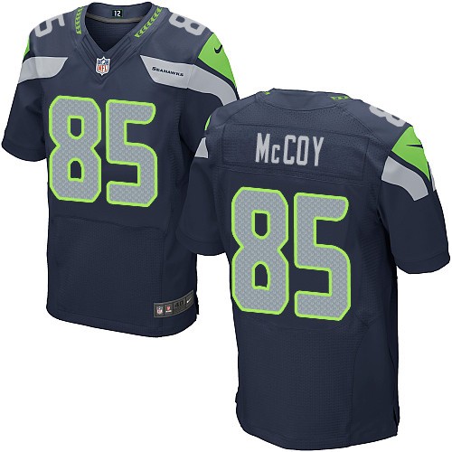 NFL Anthony McCoy Seattle Seahawks Elite Team Color Home Nike Jersey - Navy Blue NFL Anthony McCoy Seattle Seahawks Elite Team Color Home Nike Jersey - Navy Blue