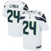 NFL Marshawn Lynch Seattle Seahawks Elite Road Nike Jersey - White