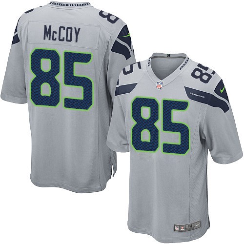 NFL Anthony McCoy Seattle Seahawks Game Alternate Nike Jersey - Grey