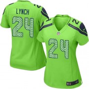 NFL Marshawn Lynch Seattle Seahawks Women's Elite Alternate Nike Jersey - Green