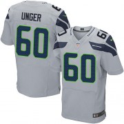 NFL Max Unger Seattle Seahawks Elite Alternate Nike Jersey - Grey