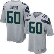 NFL Max Unger Seattle Seahawks Game Alternate Nike Jersey - Grey