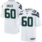 NFL Max Unger Seattle Seahawks Limited Road Nike Jersey - White