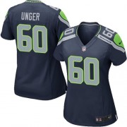 NFL Max Unger Seattle Seahawks Women's Game Team Color Home Nike Jersey - Navy Blue