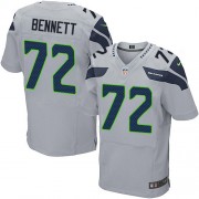 NFL Michael Bennett Seattle Seahawks Elite Alternate Nike Jersey - Grey