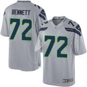 NFL Michael Bennett Seattle Seahawks Limited Alternate Nike Jersey - Grey