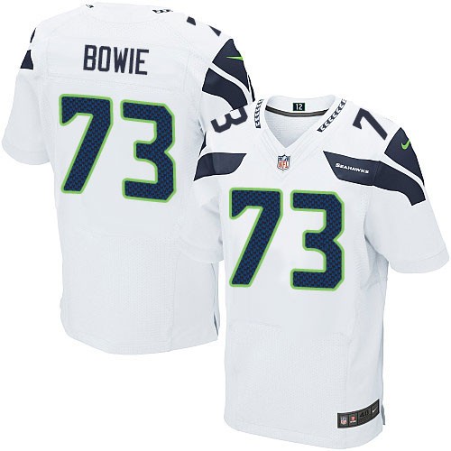 NFL Michael Bowie Seattle Seahawks Elite Road Nike Jersey - White