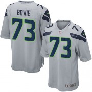 NFL Michael Bowie Seattle Seahawks Game Alternate Nike Jersey - Grey