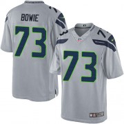 NFL Michael Bowie Seattle Seahawks Limited Alternate Nike Jersey - Grey