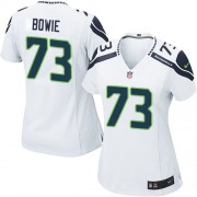 NFL Michael Bowie Seattle Seahawks Women's Elite Road Nike Jersey - White