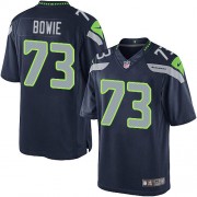 NFL Michael Bowie Seattle Seahawks Youth Elite Team Color Home Nike Jersey - Navy Blue