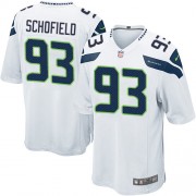 NFL O'Brien Schofield Seattle Seahawks Game Road Nike Jersey - White