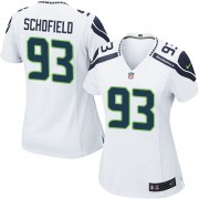 NFL O'Brien Schofield Seattle Seahawks Women's Elite Road Nike Jersey - White