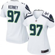 NFL Patrick Kerney Seattle Seahawks Women's Limited Road Nike Jersey - White