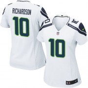 NFL Paul Richardson Seattle Seahawks Women's Game Road Nike Jersey - White