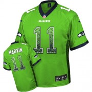 NFL Percy Harvin Seattle Seahawks Elite Drift Fashion Nike Jersey - Green