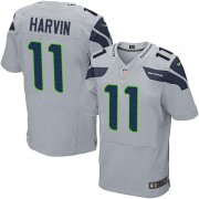 NFL Percy Harvin Seattle Seahawks Elite Alternate Nike Jersey - Grey
