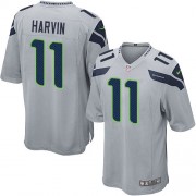 NFL Percy Harvin Seattle Seahawks Game Alternate Nike Jersey - Grey