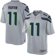 NFL Percy Harvin Seattle Seahawks Limited Alternate Nike Jersey - Grey