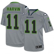 NFL Percy Harvin Seattle Seahawks Limited Nike Jersey - Lights Out Grey