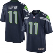 NFL Percy Harvin Seattle Seahawks Limited Team Color Home Nike Jersey - Navy Blue