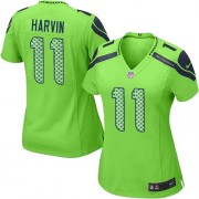 NFL Percy Harvin Seattle Seahawks Women's Elite Alternate Nike Jersey - Green