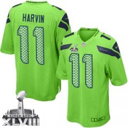 NFL Percy Harvin Seattle Seahawks Youth Elite Alternate Super Bowl XLVIII Nike Jersey - Green